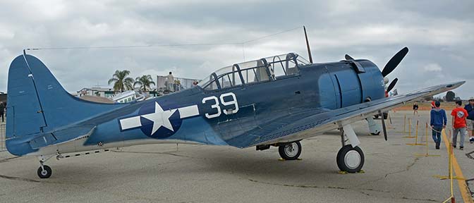 Douglas SBD-5 Dauntless NX670AM, April 30, 2016